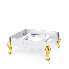 Chafer Stand Square WL‑591.750.130/H (OLD: 559948), Color: Gold, Centimetres: 49 x 38 x 17