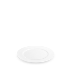 Rim Dessert Plate with Rolled Edge Protection WL‑901.111.202/H (OLD: 991178), Color: White, Centimetres: 20, 2 image