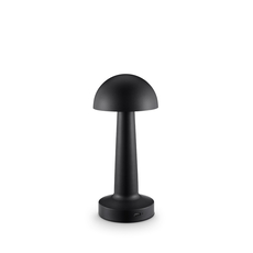 Rechargeable Table Lamp WE‑105.010.193/A, Color: Black, Centimetres: 22 x 9