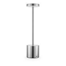 Rechargeable Table Lamp WE‑105.210.110/A, Color: Silver, Centimetres: 34 x 8