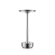 Rechargeable Table Lamp WE‑105.410.310/A, Color: Silver, Centimetres: 28 x 9