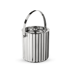 Double Wall Ice Bucket with Lid WL‑527.210.410/A, Color: Silver, Centimetres: 15 x 16, Mililiters: 1800