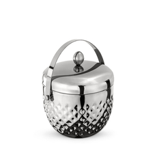 Double Wall Ice Bucket with Lid WL‑527.250.310/A, Color: Silver, Centimetres: 16 x 16, Mililiters: 1500