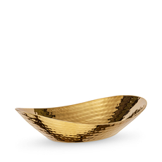 Oval Bread Basket WL‑547.130.230/A, Color: Gold, Centimetres: 30 x 19