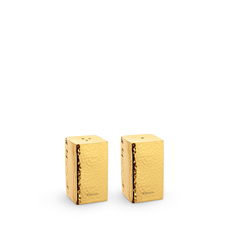 Square Salt & Pepper Shaker Set WL‑547.520.230/SP, Color: Gold