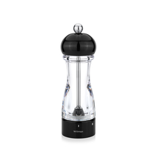 Adjustable Pepper/Salt Grinder with Ceramic Core WL‑296.254.524/1A, Color: Beech Black, Centimetres: 5.5 x 16.5