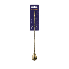 Bar Spoon on Blister Pack WL‑525.010.154/1B, Color: Antique Brass, Centimetres: 30, 2 image