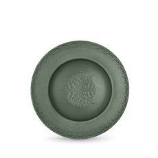Deep Rim Round Plate WL‑828.067.223/A, Color: Green, Centimetres: 25.5, Mililiters: 350