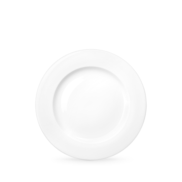 Rim Dinner Plate with Rolled Edge Protection WL‑901.111.204/A (OLD: 991180), Color: White, Centimetres: 25.5