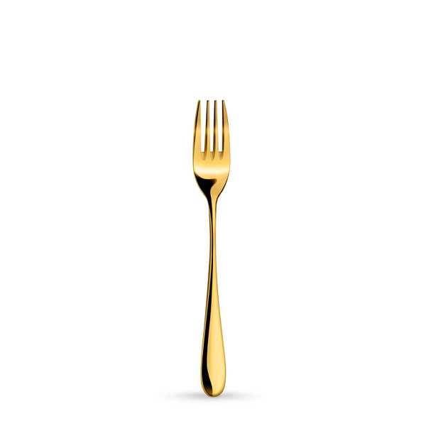 Salad/Dessert Fork WL‑999.103.022/H (OLD: 999155), Color: Gold, Polish: Mirror, Centimetres: 19