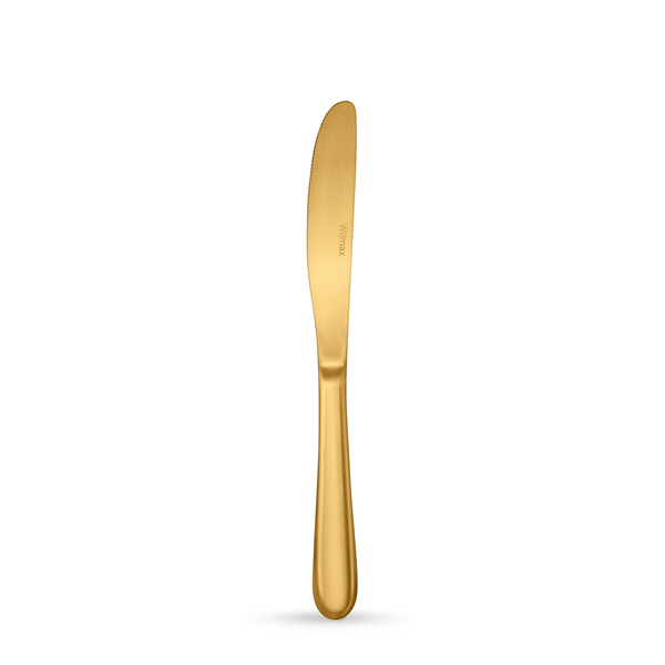 Dinner/Table Knife WL‑999.103.501/H, Color: Gold, Polish: Matt, Centimetres: 22