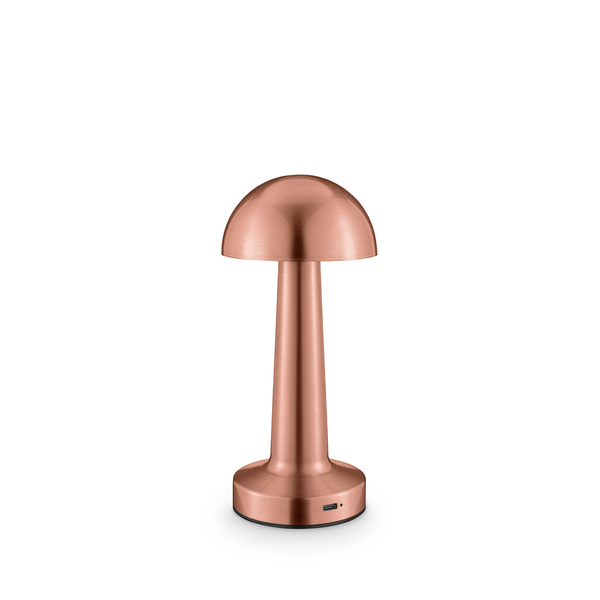 Rechargeable Table Lamp WE‑105.010.123/A, Color: Copper, Centimetres: 22 x 9