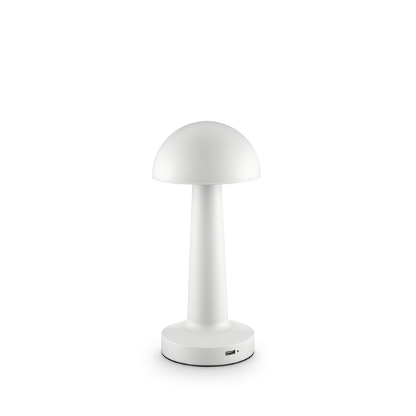 Rechargeable Table Lamp WE‑105.010.189/A, Color: White, Centimetres: 22 x 9