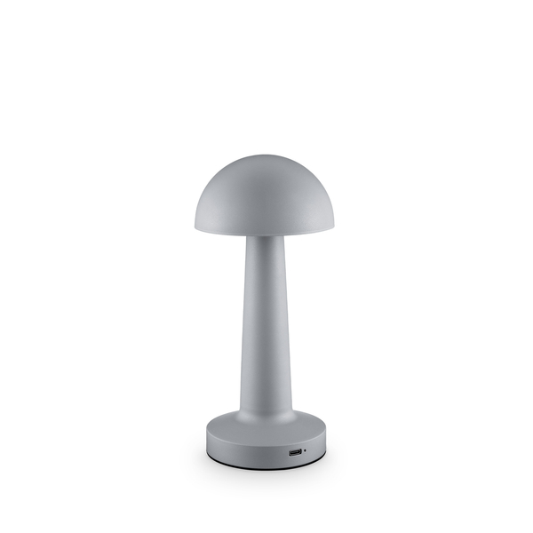 Rechargeable Table Lamp WE‑105.010.194/A, Color: Grey, Centimetres: 22 x 9