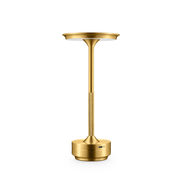 Rechargeable Table Lamp WE‑105.410.330/A, Color: Gold, Centimetres: 28 x 9