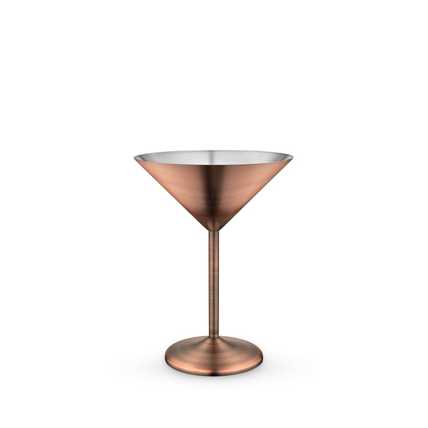 Martini Cocktail Glass WL‑522.820.129/1A, Color: Antique Copper Matt, Mililiters: 220