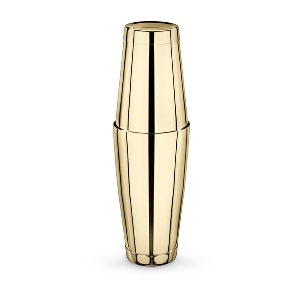 Double Bottom Boston Cocktail Shaker WL‑523.250.150/1A, Color: Champagne, Mililiters: 550 & 800