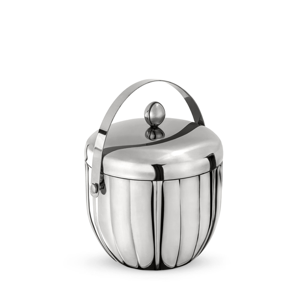 Double Wall Ice Bucket with Lid WL‑527.250.410/A, Color: Silver, Centimetres: 16 x 16, Mililiters: 1500