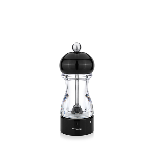 Adjustable Pepper/Salt Grinder with Ceramic Core WL‑296.254.324/1A, Color: Beech Black, Centimetres: 5.5 x 13.5