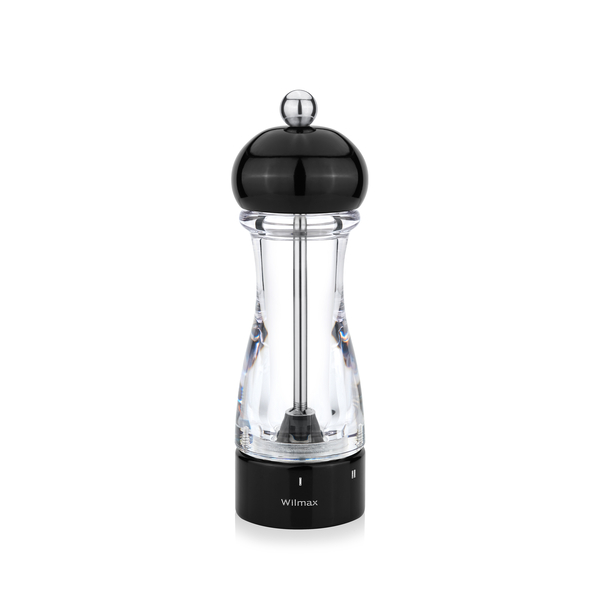 Adjustable Pepper/Salt Grinder with Ceramic Core WL‑296.254.524/1A, Color: Beech Black, Centimetres: 5.5 x 16.5