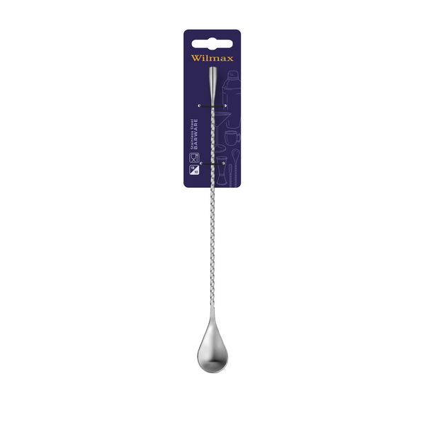 Bar Spoon on Blister Pack WL‑525.010.115/1B, Color: Silver Matt, Centimetres: 30, 2 image