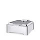 Glass Lid Square Chafing Dish WL‑591.020.110/H, Color: Silver, Centimetres: 43.5 x 39.5 x 20.5