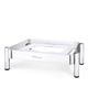 Chafer Stand Rectangular WL‑559939/A (OLD: 559939), Color: Silver, Centimetres: 66 x 44 x 20