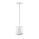 Rechargeable Table Lamp WE‑105.210.189/A, Color: White, Centimetres: 34 x 8