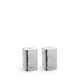 Square Salt & Pepper Shaker Set WL‑547.520.210/SP, Color: Silver
