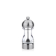 Adjustable Pepper/Salt Grinder with Ceramic Core WL‑296.251.330/1A, Color: Silver Matt, Centimetres: 5.5 x 14