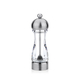 Adjustable Pepper/Salt Grinder with Ceramic Core WL‑296.251.530/1A, Color: Silver Matt, Centimetres: 5.5 x 16